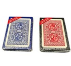 Rally 100  Plastic Playing Cards 2 Deck Set Red And Blue Poker Size - New Sealed