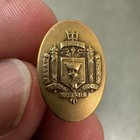 Vintage Krementz Us Naval Academy Gold Filled Cufflinks Ww2 Era