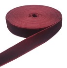10 Yards Burgundy Velvet Ribbon Spool  wine  5 8  