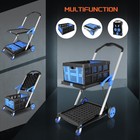 Muti Functional Collapsible Cart For Groceries office portable Folding Cart Shop