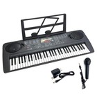 61 Key Electric Digital Piano Keyboard 200 Tones W  Microphone Gift For Beginner