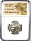 Ionia Miletus Ar Tetradrachm Silver Lion Coin 350 Bc  Ngc Choice Xf   Fine Style