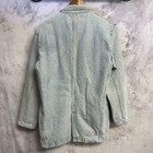 Vintage 90s Denim Blazer Coat Mens Small One Button Western Usa