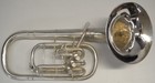 Used Cg Conn 14c  f  Alto Horn  Silver Plated - Includes Case And Mouthpiece