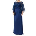 Long Sleeve Lace Top Plus Size Mother Of The Bride Dresses Floor Length Gowns