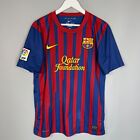Fc Barcelona 2011 2012 Home Football Shirt Soccer Jersey Nike  10 Messi Size M