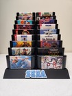Sega Genesis 18 Game Cartridge Display Stand  logo 