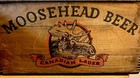 Vintage Moosehead Canadian Lager Beer Crate Wooden Box Brewery