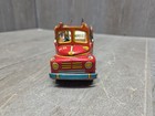 Vintage 1950s Japan Tin Litho Friction Fire Truck missing Ladder 