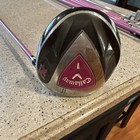 Callaway Xj Series Youth Rh 7pc Golf Club Set Graphite Shafts Pink
