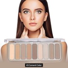 9 Colors Matte Naked Eyeshadow Palette Neutral Nude Smoky Eye Shadow Pallet Gray