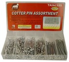 Aj Wholesale   Taiac555   Steel Cotter Key 555 Pc Of Galvanized Multiple Sizes