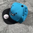 Chicago Bulls Hat Cap Snapback Blue Bull Nba Basketball Iconic Cap