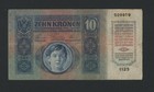 Czechoslovakia  10   Korun  1919  Pick   1a  Fine 