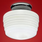 Antique vintage  1920   s-1930 s Art Deco Nouveau White Milk Glass Light Fixture