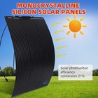 400w 200w Solar Panel Mono Kit N-type 18bb Pv Off-grid For Battery Power Charge