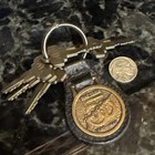 Vntg Keychain Mac Tools 50 Years Of Ex  1938-1988 W  5 Mac Keys 752  8044-8093