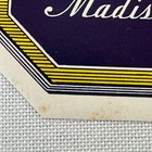 Vintage Hotel Travel Label Hotel New Weston Madison Avenue New York Ny