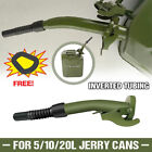 5 10 20l Gas Can Flexible Replacement Spout Kit Universal Spout Tank Nozzle Fuel