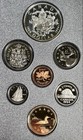 Canada 1994 Silver Proof Set Coins Double Dollar With Packaging And Coa