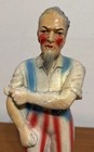 Vintage Uncle Sam Figure Carnival Chalkware Prize 1940s Original 15 Inch Statue