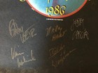 Grateful Dead Fully Signed Shirt Pelon fabric Poster X6 Very Desireable   Nice  