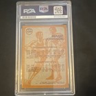 Magic Johnson 1981 Topps West 109 Autographed Card Psa  Certified 