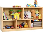 2-shelf Bookcase For Kids  Wooden Toy Storage Organizer For Books Toys  5-sec   