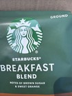  4  28oz Break Fast Blend Starbucks Ground 7lbs  Roast Coffee