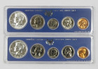 1966   1967 Special Us Mint Sets 10 Coins Lot Includes Boxes  Silver Half Dollar