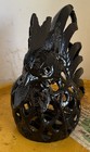 Vintage Cast Iron Rooster Tea Light Holder