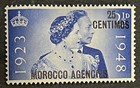 Travelstamps  Great Britain Morocco Agencies Stamps  93 - 25c On 1 2d Mint Mogh