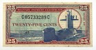 Series 681 Twenty-five Cents Military Payment Certificate Mpc - Crisp  ef au 
