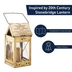 Candle Lamp Vintage Style Folding Brass Candle Lantern With Hanging Handle