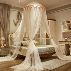 Baby Bed Canopy Bedcover Mosquito Net Curtain Romantic Baby Girl Round Dome Tent