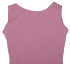 Theatricals Dancewear Tank Leotard Bodysuit Pinched Back Th5556 Mauve New Women