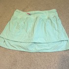 Ivivva Girls Green Athletic Skort Size 14 Pull On Pockets Elastic Waist