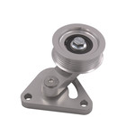 Manual Belt Tensioner With Pulley For 98-02 Ls1 Camaro Z28 Ss Firebird Trans Am