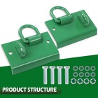 Tractor Bucket Hook Grab Hooks Compatible With John Deere Compact Tractor 102   