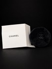 Chanel Black Single Sleep Mask With Logo - Includes Box