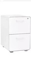 Poppin 2-drawer Vertical File Cabinet    Lockable  24 h X 15 75 