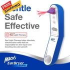 Mack s Ear Dryer Pro Rechargeable Warm Air 1 Count  pack Of 1   Blue 