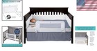 Crib Rail Guard For Toddlers - Heavy-duty   Safe With