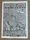 1936 Austria Flight Cover Vienna Bsv Donau Philatelic Exhibition Special Cancels