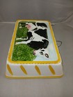 Vintage Ceramic Gelatin Mold -- Andrea West Sigma -- Cow Design  2029 