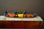 Conte World War Ii - Ww2-010 -  attack  - 4 Figure Set