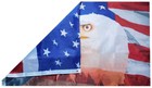Usa American Waving Flag Eagle 3x5 3 x5  68d Woven Poly Nylon Flag Banner