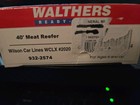Walthers Ho 932-2574 40  Meat Reefer Wilson Car Lines Wclx  2020 Nib