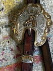 Dale Chavez Vintage Trophy Used Western Headstall Barrel Racer Ships Free