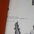 Ditch Witch 110 Backhoe Parts Manual Catalog List Spare Book Guide 1969 Loader